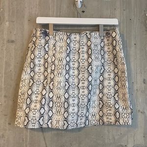 Newbury Custom Snake Skin Skirt
